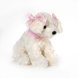 The Bearington Collection - Maltese White Dog Plush Toy Plushie Sassy 520123