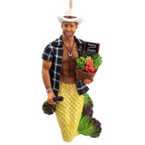 December Diamonds - Big N Tasty Merman Ornament 55414