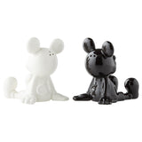 "Sale" Disney Showcase - Classic Black & White Mickey Mouse Salt & Pepper Shakers 6003748