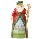 Jim Shore Heartwood Creek - Santa Around The World Figurine Irish 6004237