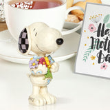 Jim Shore Peanuts - Snoopy with Flowers Figurine 6007962