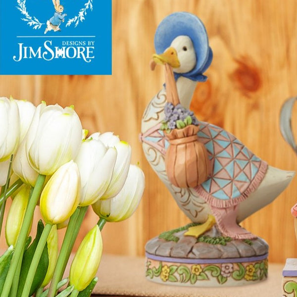 "Sale" Jim Shore x Beatrix Potter - Jemima Puddle Duck Figurine 6008748