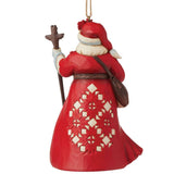 Jim Shore Heartwood Creek - Canadian Santa Christmas Ornament 6009467