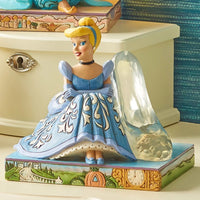 Jim Shore Disney Traditions - Cinderella & Glass Slipper Figurine 6010095