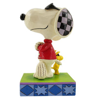 Jim Shore x Peanuts - Snoopy Joe Cool & Woodstock Figurine 6010115