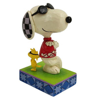 Jim Shore x Peanuts - Snoopy Joe Cool & Woodstock Figurine 6010115