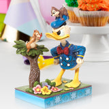 Jim Shore x Disney Traditions - Chip and Dale Horseplay with Grumpy Donald Duck Figurine 6010884