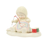 Dept 56 Snowbabies - Embroidered In Love Porcelain Figurine 6012326