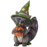 Jim Shore Heartwood Creek - Halloween Raccoon Forest Animal Figurine 6012748