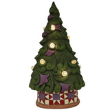 Jim Shore Heartwood Creek - All Spruced Up LED Chrismas Tree Figurine 6012902