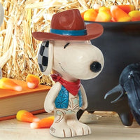 Jim Shore x Peanuts - Cowboy Snoopy Figurine 6013038