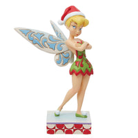 Jim Shore x Disney Traditions - Christmas Tinkerbell Holiday Figurine 6013063