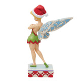 Jim Shore x Disney Traditions - Christmas Tinkerbell Holiday Figurine 6013063