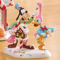 Department 56 Village Disney Showcase - Goofy & Donald Duck Make A Mess Figurine 6013665