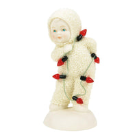 Dept 56 Snowbabies - Cloaked in Christmas Spirit Porcelain Figurine 6014124