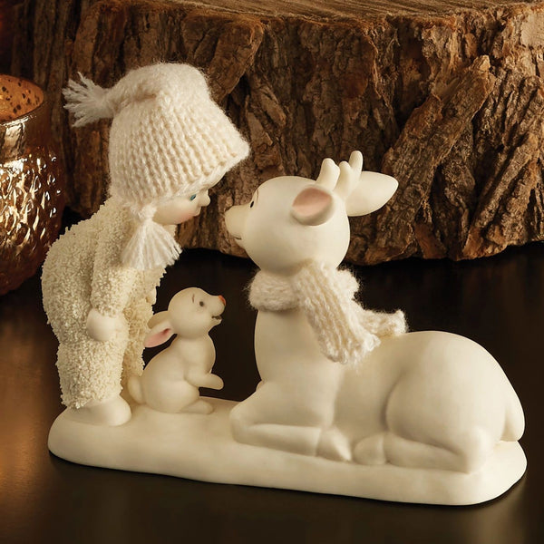 Dept 56 Snowbabies - Deer Friends Porcelain Figurine 6014140