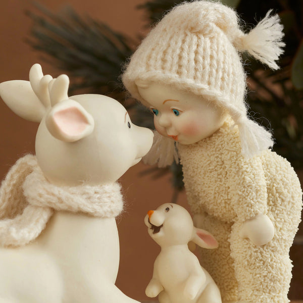 Dept 56 Snowbabies - Deer Friends Porcelain Figurine 6014140