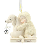 Snowbabies - Dog Best Friend Porcelain Ornament with Clip 6014165