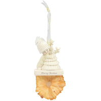 Snowbabies - Merry Christmas Porcelain Ornament with Clip 6014168