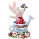 Jim Shore x Disney Traditions - Piglet in Watering Can Winnie The Pooh Figurine 6014320