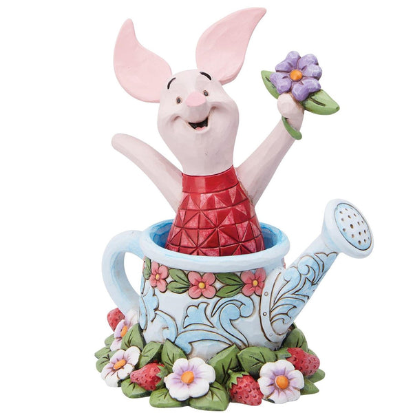 Jim Shore x Disney Traditions - Piglet in Watering Can Winnie The Pooh Figurine 6014320