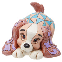 Jim Shore x Disney Traditions - Lady And The Tramp American Cocker Spaniel Dog Figurine 6014332