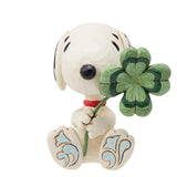 Jim Shore x Peanuts - Snoopy with Clover Leaf Figurine 6014341