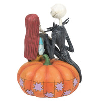 Jim Shore x Disney Traditions - The Pumpkin King & Sally Figurine 6014358