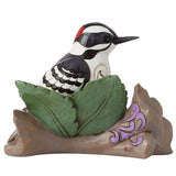 Jim Shore Heartwood Creek - Downy Woodpecker Bird Figurine 6014416