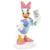 Department 56 Village Disney Showcase - Compliments To The Cook Daisy Duck Figurine 6014524
