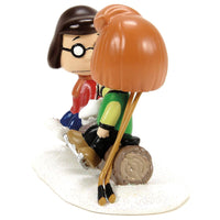 Dept 56 Peanuts Village - Peppermint Patty & Marcie Ice Hockey Figurine 6014529