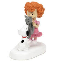 Dept 56 Peanuts Village - Frieda & Faron Meet Snoopy Figurine 6014530