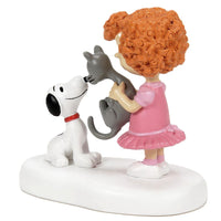 Dept 56 Peanuts Village - Frieda & Faron Meet Snoopy Figurine 6014530