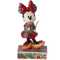 Jim Shore x Disney Traditions - Minnie Mouse in Christmas Sweater Figurine 6015003