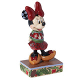 Jim Shore x Disney Traditions - Minnie Mouse in Christmas Sweater Figurine 6015003