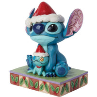 Jim Shore x Disney Traditions - Lilo & Stitch Christmas Buddies Figurine 6015007