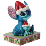 Jim Shore x Disney Traditions - Lilo & Stitch Christmas Buddies Figurine 6015007