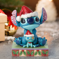 Jim Shore x Disney Traditions - Lilo & Stitch Christmas Buddies Figurine 6015007