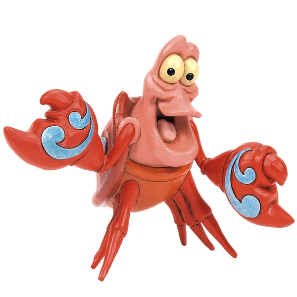 Jim Shore x Disney Traditions - Sebastian The Little Mermaid Crab Figurine 6015021