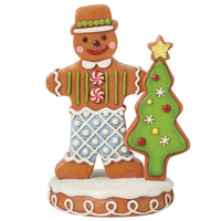 Jim Shore Heartwood Creek - Gingerbread Man Cookie Boy Figurine 6015452