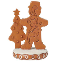 Jim Shore Heartwood Creek - Gingerbread Man Cookie Boy Figurine 6015452