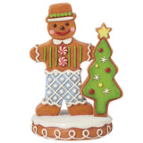 Jim Shore Heartwood Creek - Gingerbread Man Cookie Boy Figurine 6015452