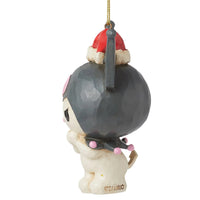 Jim Shore x Sanrio - Kuromi in Santa Hat Christmas Hanging Ornament 6015967