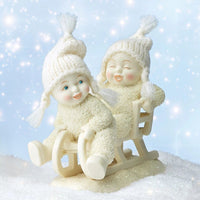 Snowbabies - Down the Hill We Go Porcelain Figurine 6015998