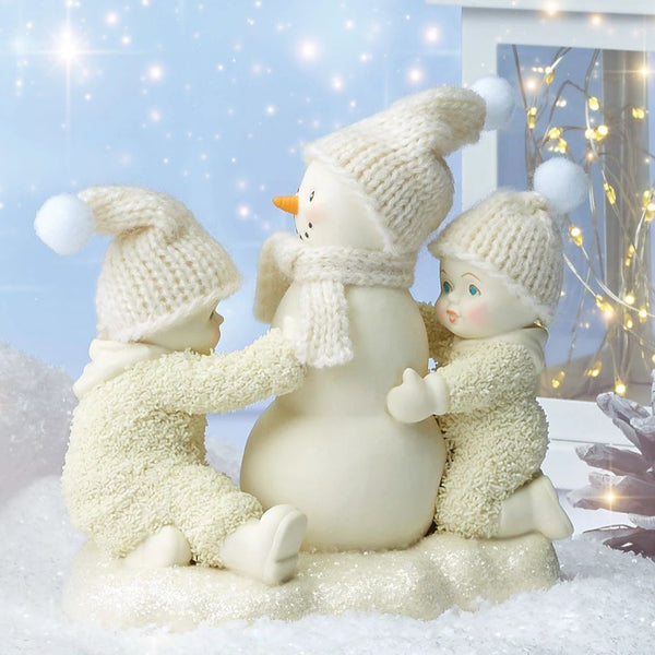Snowbabies - Let's Build a Snowman Porcelain Figurine 6016007
