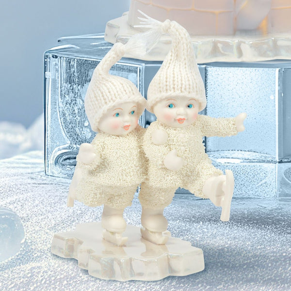 Snowbabies - Let's Go Skating Porcelain Figurine 6016013