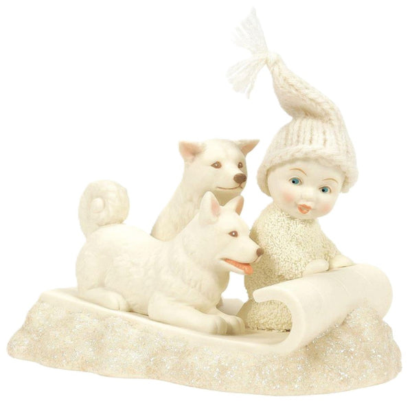 Snowbabies - Tobbagon Dogs Porcelain Figurine 6016025