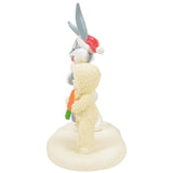 Snowbabies x Looney Tunes - 24 Carrot Christmas Bugs Bunny Porcelain Figurine 6016030