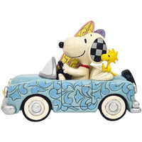 Jim Shore x Peanuts - Sunny Drives and Surfing Vibes Figurine 6016272