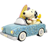 Jim Shore x Peanuts - Sunny Drives and Surfing Vibes Figurine 6016272